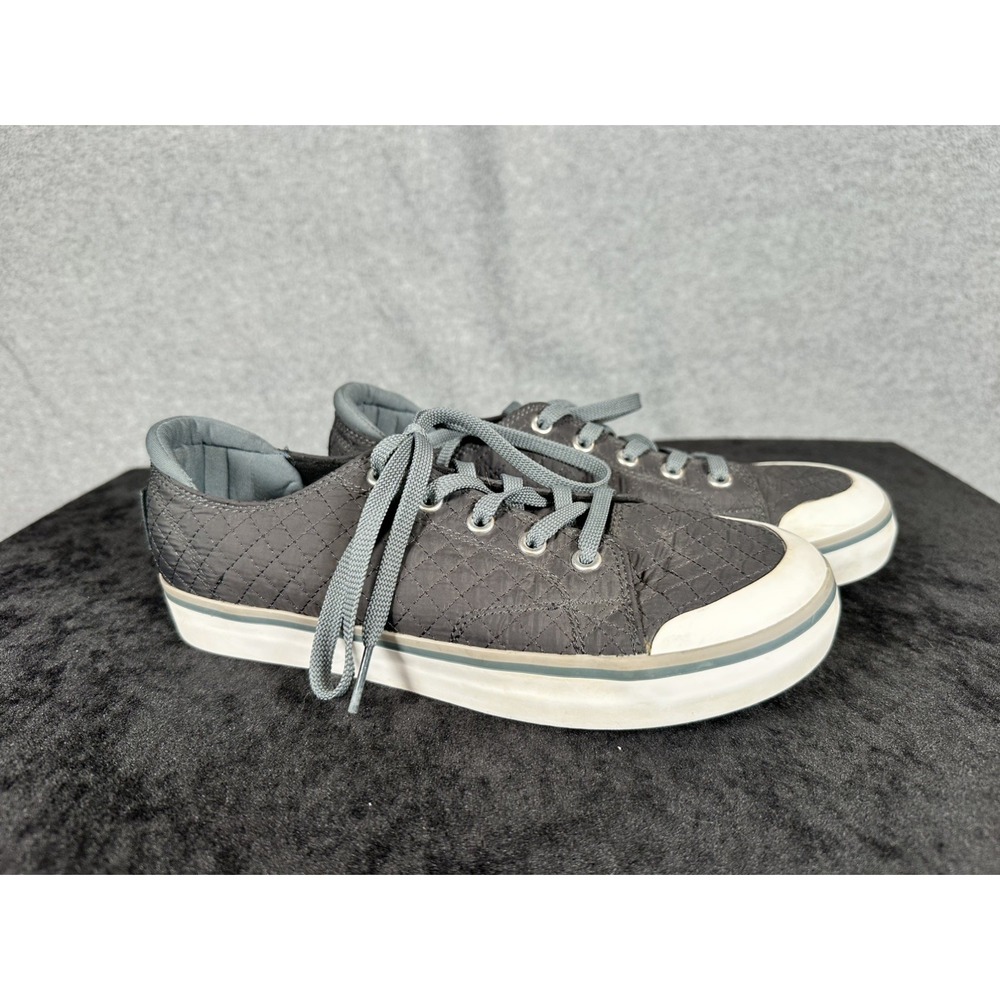 KEEN Shoes Womens 8.5 M Gray Sneaker Quilted Lace Up Casual Comfort